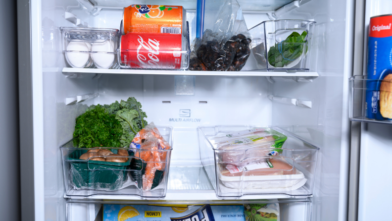 Fridge after organization