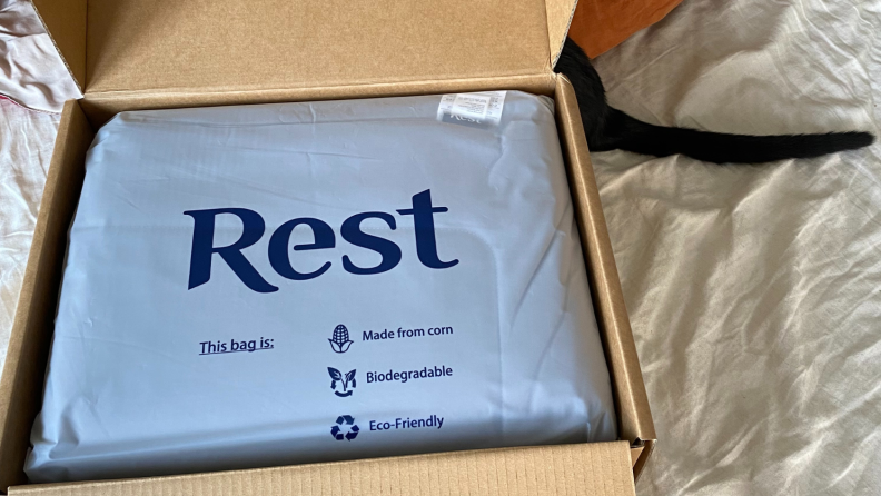 Rest Evercool Cooling Comforter in a box