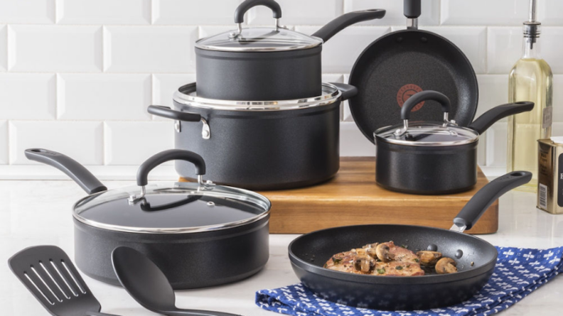 T-fal nonstick cookware